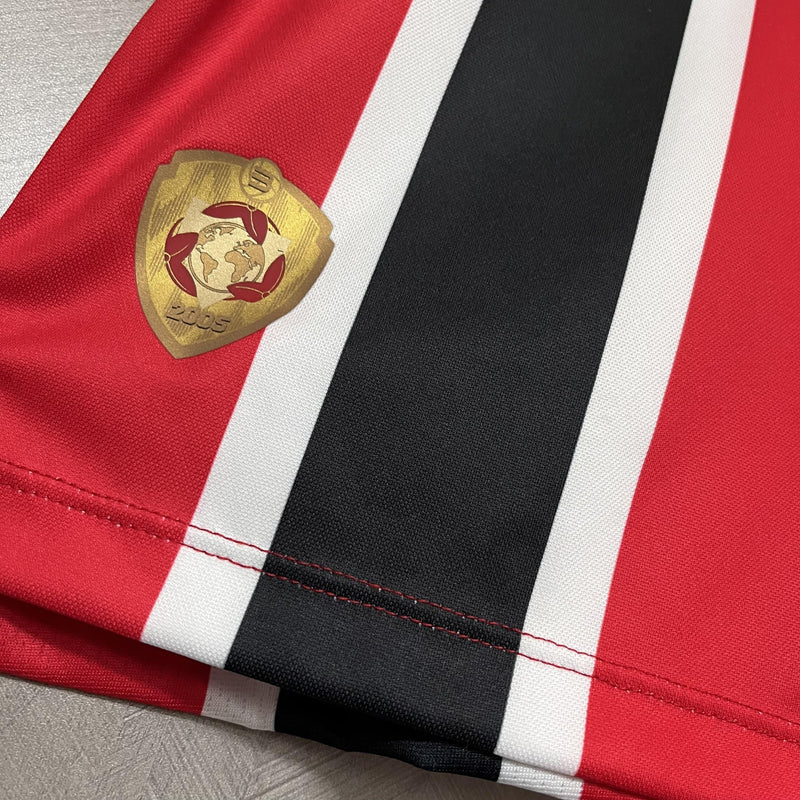 Camisa São Paulo Fora 25/26 - Vermelha Tricolor