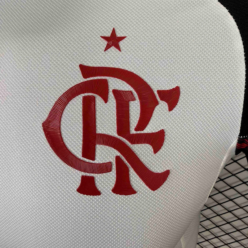 Camisa Flamengo Fora 2024/25 - Versão Jogador Branca