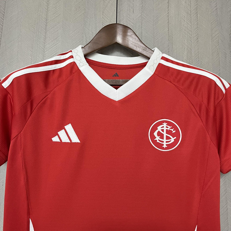 Camisa Internacional Titular 25/26 - Versão Feminina Baby Look