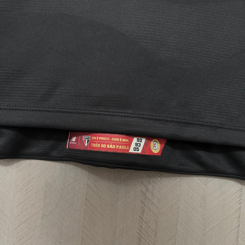Camisa São Paulo FC Fora 25/26 - Preta Torcedor
