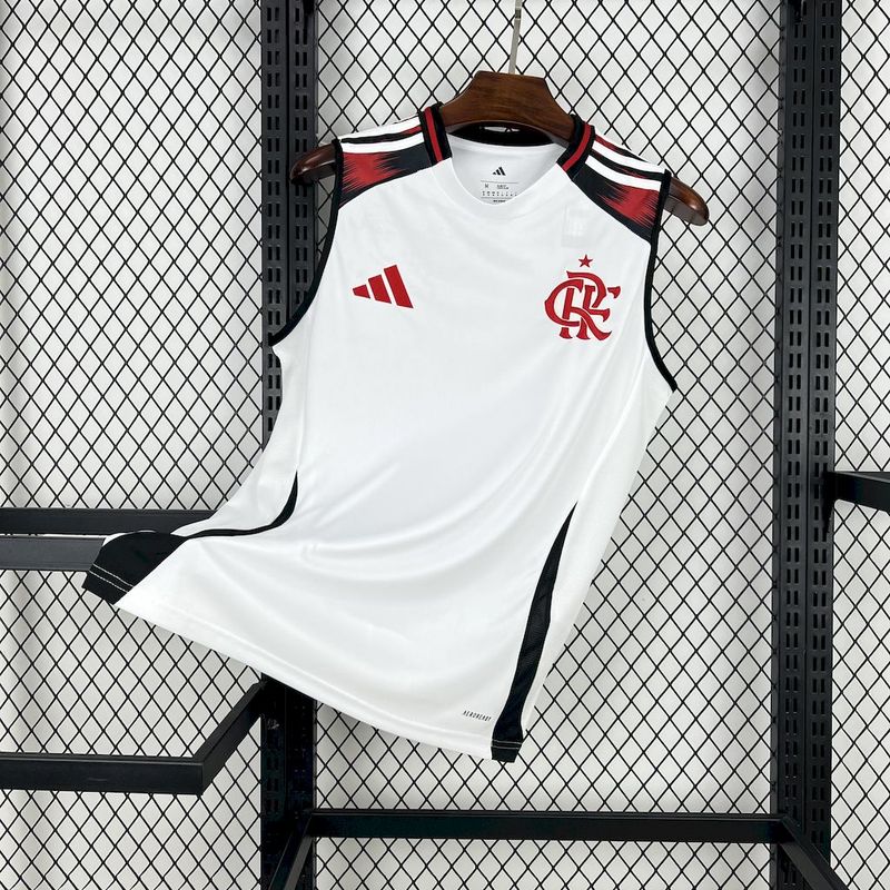 Camisa Regata Flamengo Fora 25/26 - Branca