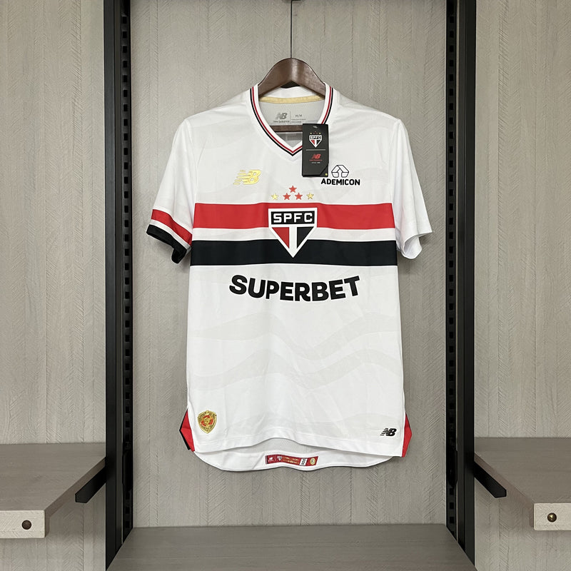 Camisa São Paulo Titular 2025/26 - Versão Jogador