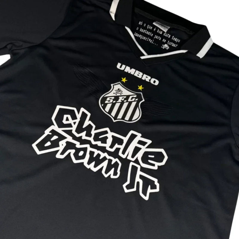 Camisa Santos 2024/25 Charlie Brown Júnior - Preta