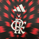 Camisa Flamengo Pré-Jogo 25/26 - Vermelha e Preta
