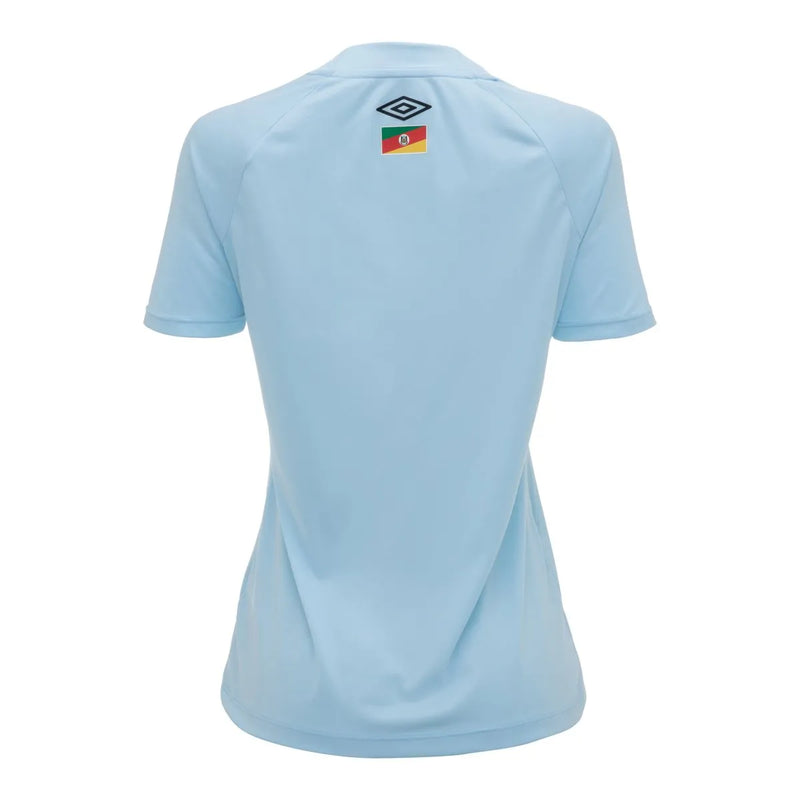 Camisa Umbro Grêmio Azul 2025/26 Terceiro Uniforme - Modelo Torcedor - Feminina