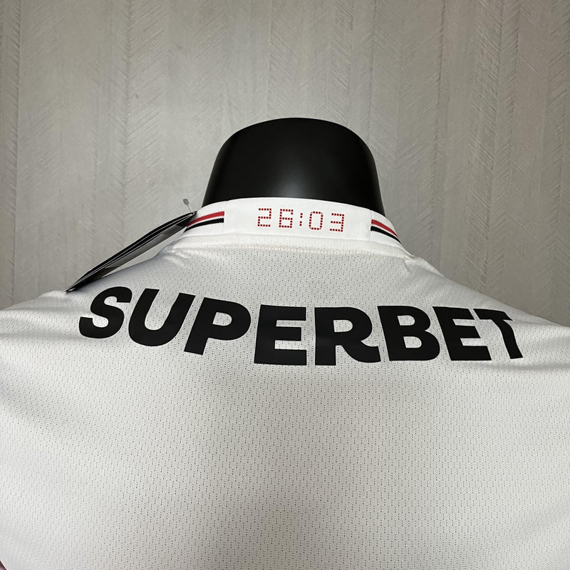 Camisa São Paulo Titular 2025/26 - Versão Jogador