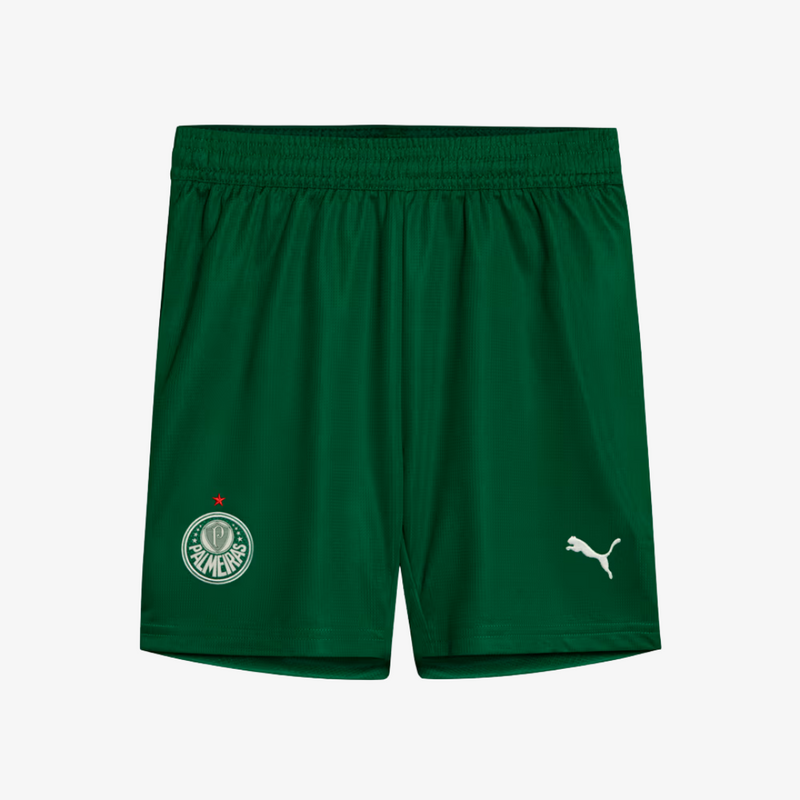 Conjunto Infantil Puma Palmeiras 2025/26 II - Branca