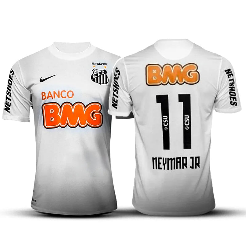 Camisa Retrô Santos 2012/13 Home - NEYMAR JR 11