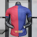 Camisa Barcelona Home 24/25 Jogador - Azul e Vermelha