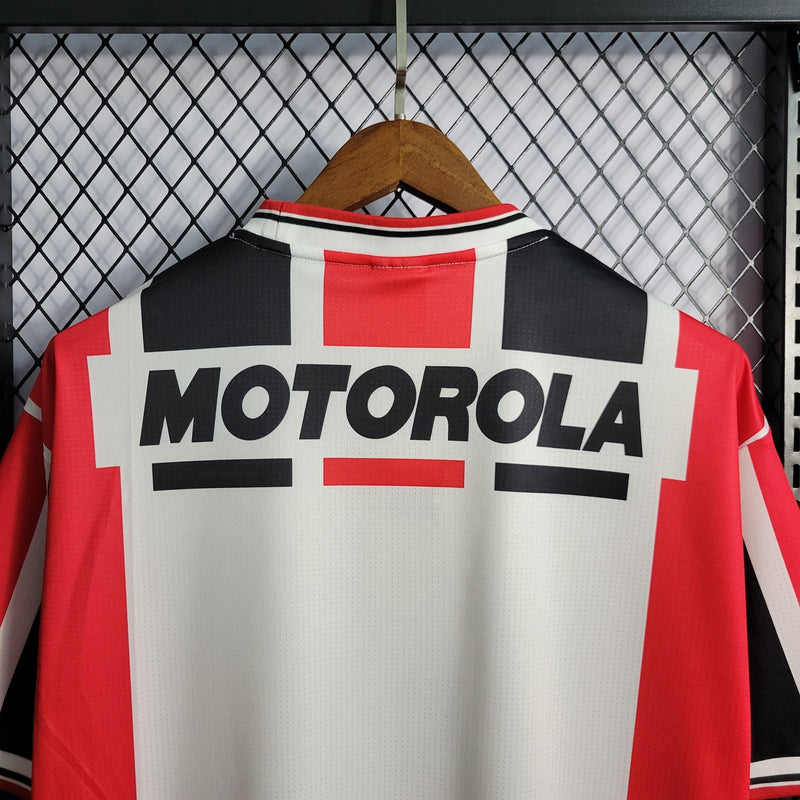 Camisa São Paulo Fora 2000 - Versão Retro Motorola + Penalty