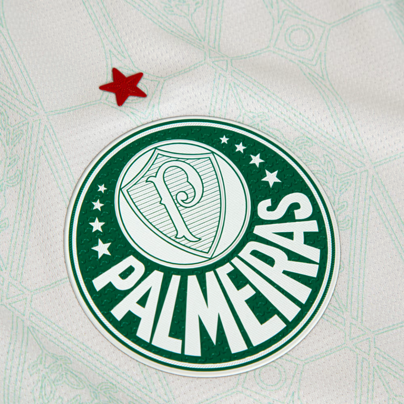Camisa Puma Palmeiras 2025/26 II Jogador - Branca