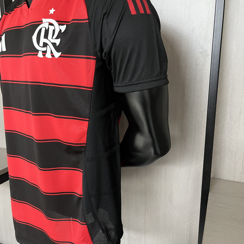 Camisa Flamengo Titular 2025/26 - Versão Jogador Vermelha
