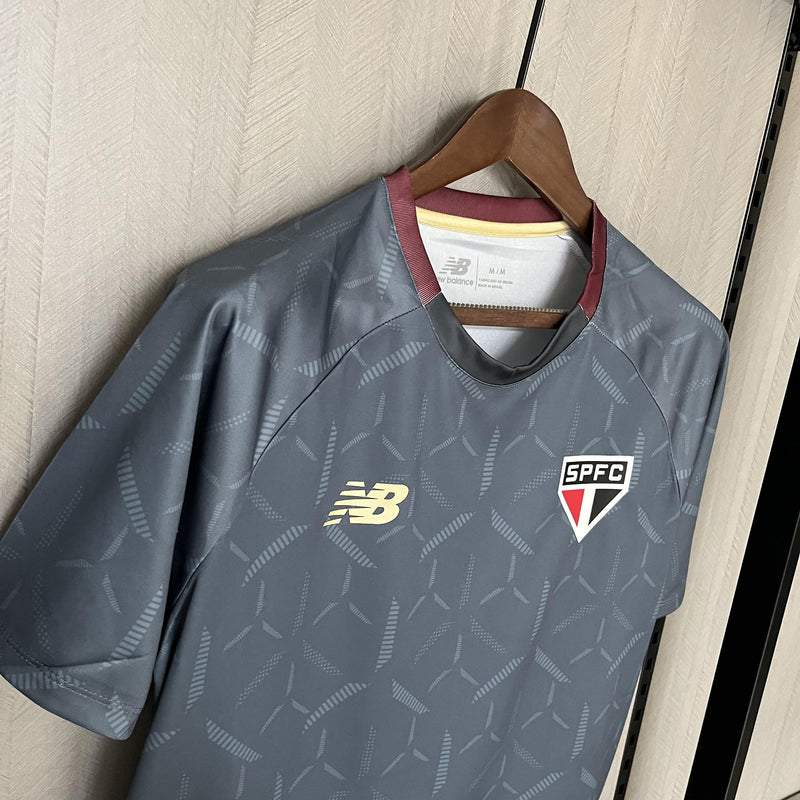 Camisa São Paulo de Treino 25/26 - Cinza