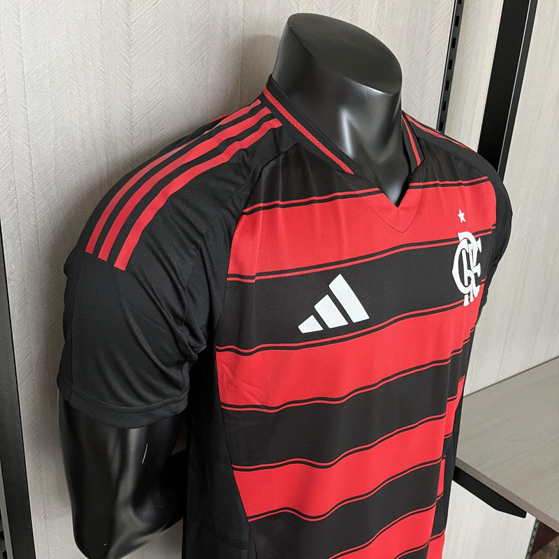 Camisa Flamengo Titular 2025/26 - Versão Jogador Vermelha