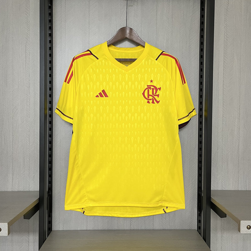 Camisa Flamengo de Goleiro 24/25 - Amarela
