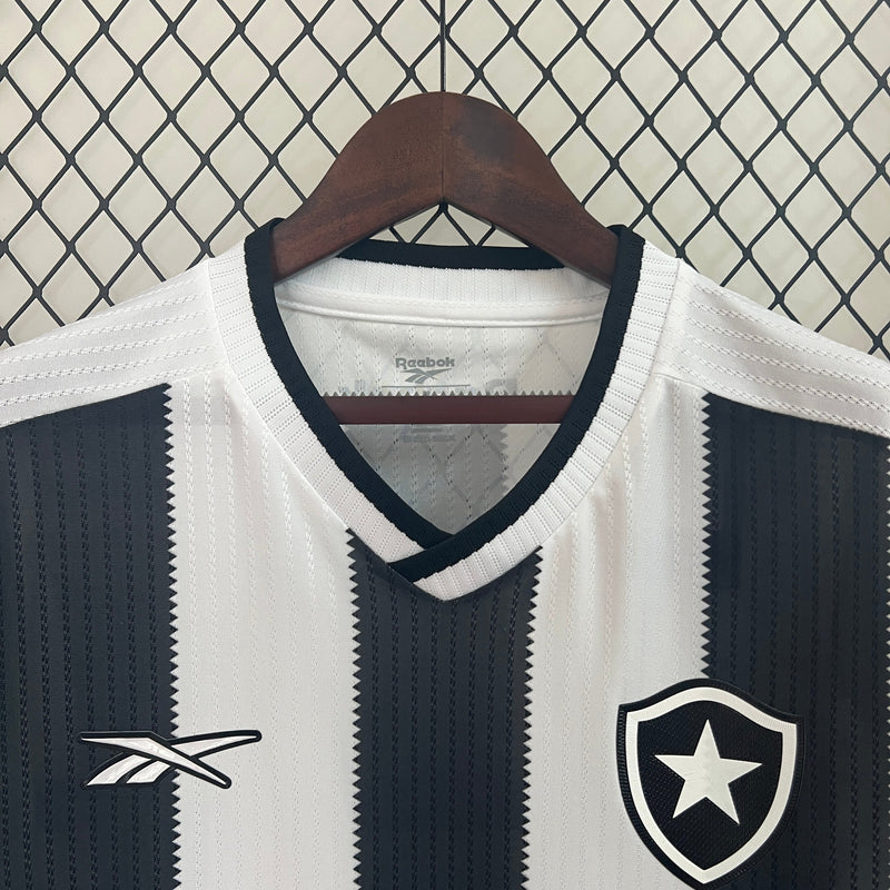 Camisa Botafogo Titular 24/25 - Reebok Torcedor Masculina - Campeão Libertadores e Brasileirão 2024