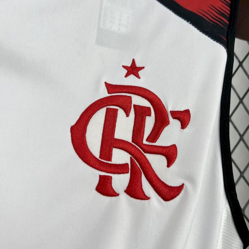 Camisa Regata Flamengo Fora 25/26 - Branca