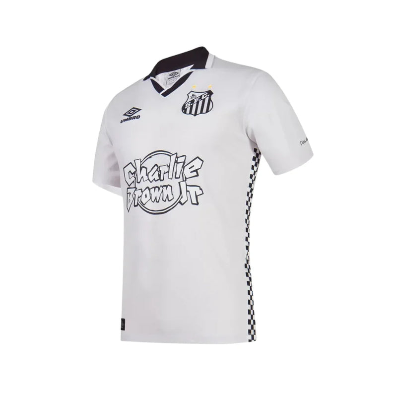 Camisa Santos 2024/25 Charlie Brown Júnior - Dias de Glória - Branca