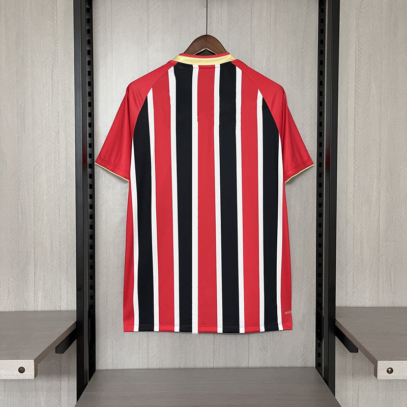 Camisa São Paulo Fora 25/26 - Vermelha Tricolor