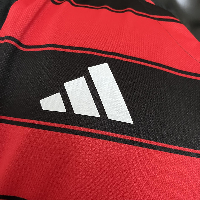 Camisa Flamengo Titular 2025/26 - Versão Jogador Vermelha