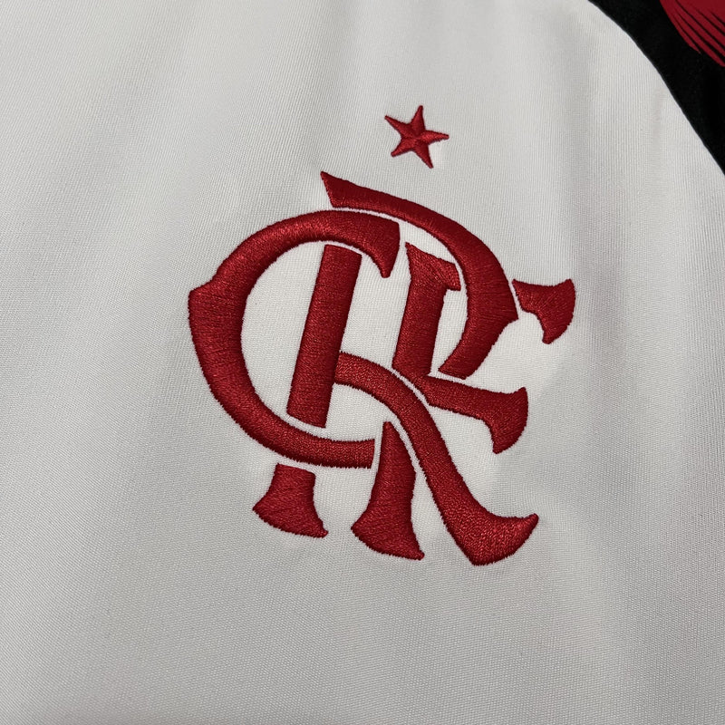 Camisa Flamengo Fora 25/26 - Branca e Vermelha