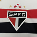 Camisa São Paulo Titular 25/26 - Versão Feminina Baby Look Branca