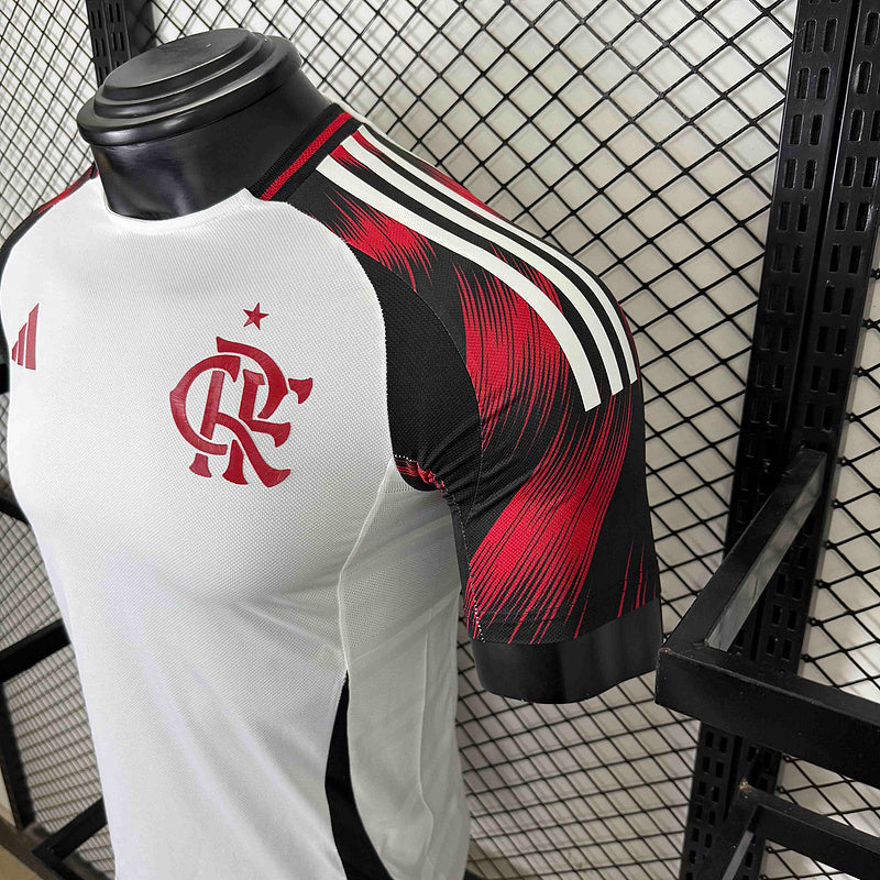 Camisa Flamengo Fora 2024/25 - Versão Jogador Branca