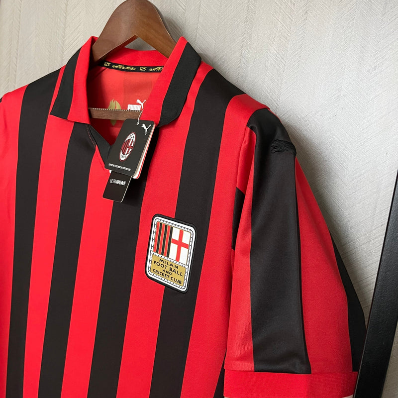 Camisa Milan 125 Anos - Puma Torcedor Masculina - Vermelha