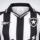 Camisa Botafogo Preta e Branca 1 Uniforme 2025/2026 - Modelo Torcedor