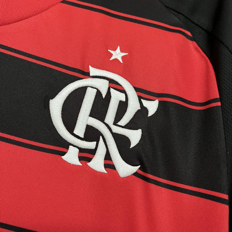 Camisa Flamengo Titular 25/26 - Vermelha e Preta