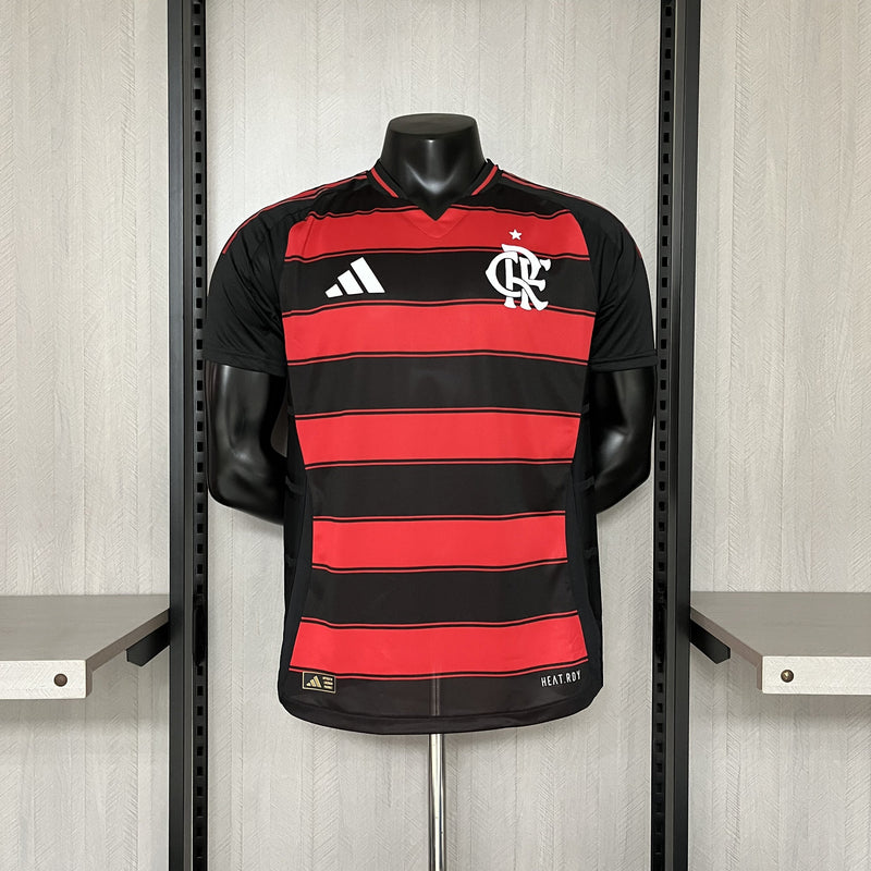 Camisa Flamengo Titular 2025/26 - Versão Jogador Vermelha