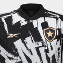 Camisa Botafogo 4 uniforme Aura 90 2025/2026 Torcedor - Preta e Branco