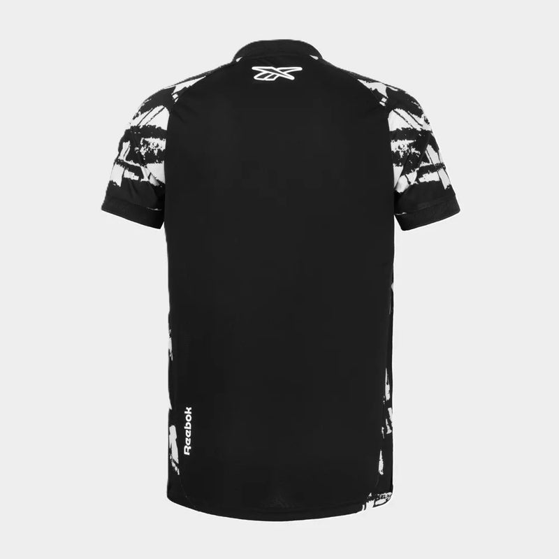 Camisa Botafogo 4 uniforme Aura 90 2025/2026 Torcedor - Preta e Branco