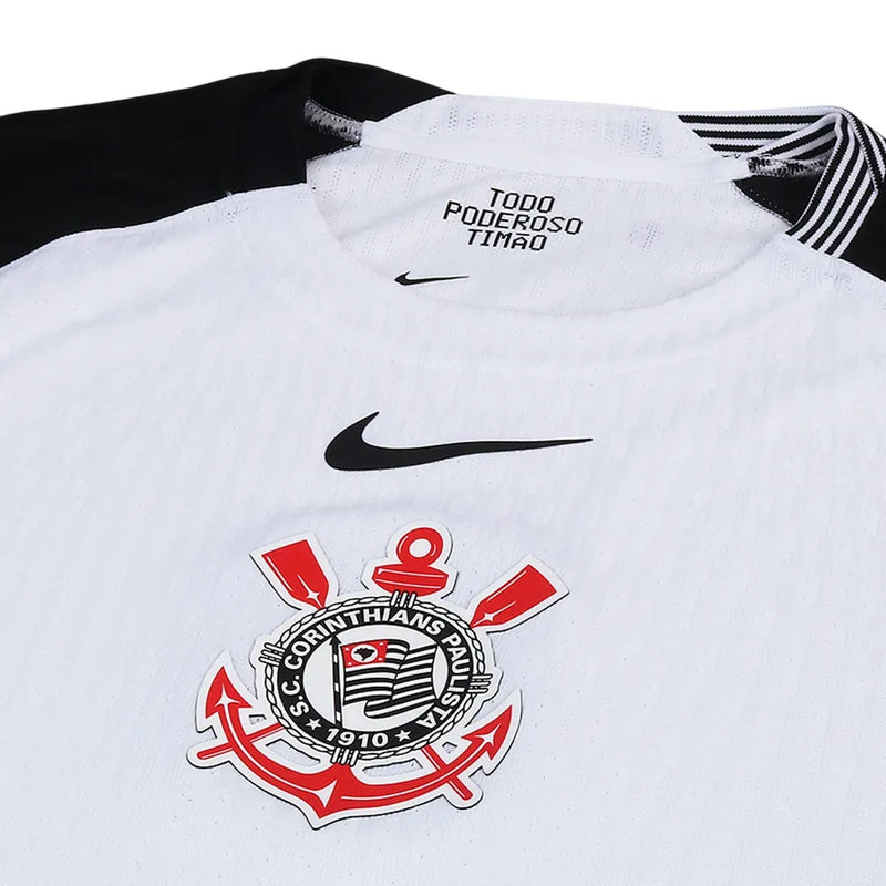 Camisa Corinthians Home 2025/26 Jogador - Branca
