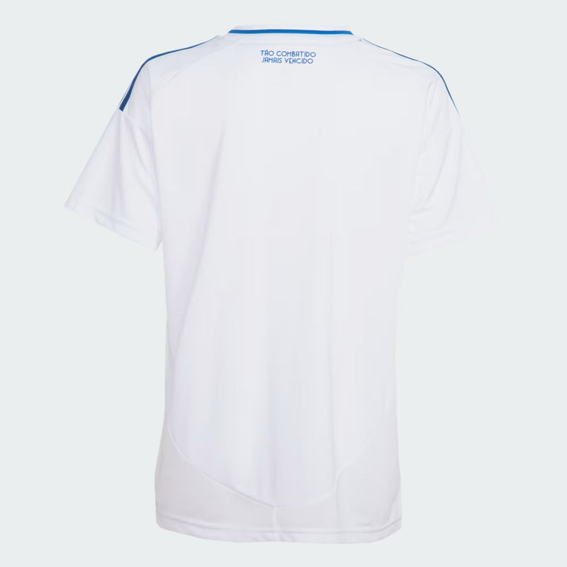 Camisa Cruzeiro Away 2025/2026 - Adidas Torcedor Feminina - Lançamento - Branca