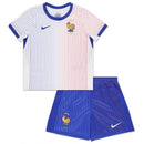 Conjunto Infantil França II 2024 Torcedor Branco