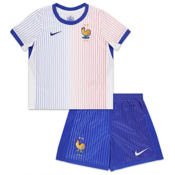 Conjunto Infantil França II 2024 Torcedor Branco