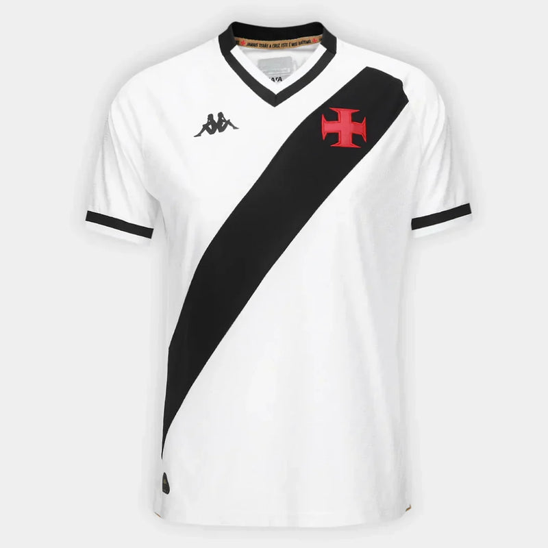 Camisa Feminina Kappa Vasco da Gama 2025/26 II - Branca