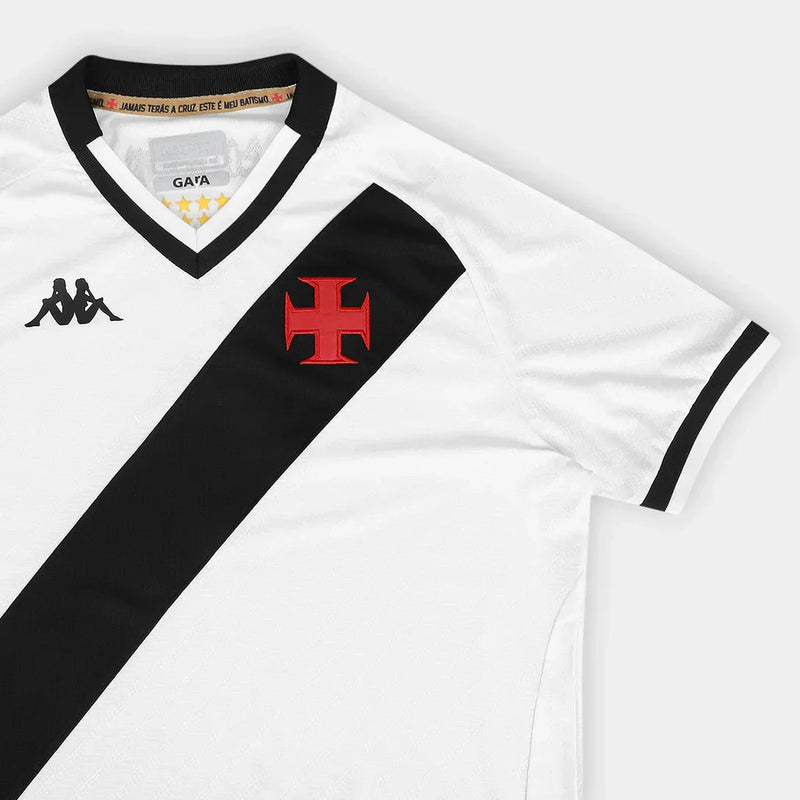 Camisa Feminina Kappa Vasco da Gama 2025/26 II - Branca