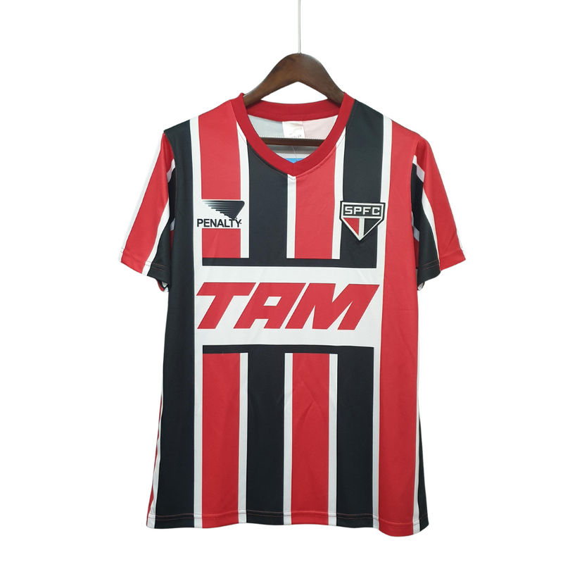 Camisa São Paulo Titular 1993 - Versão Retro Tam + Penalty