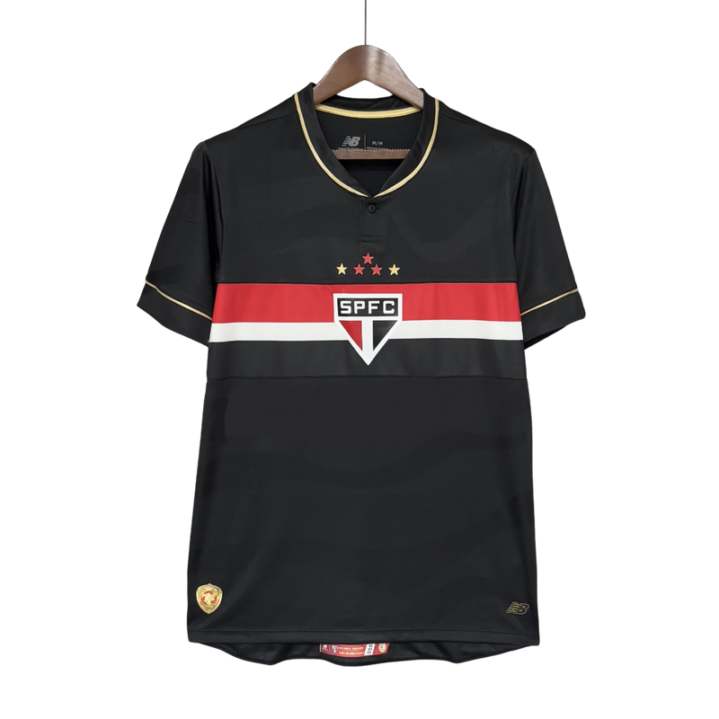 Camisa São Paulo FC Fora 25/26 - Preta Torcedor