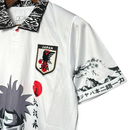 Camisa Japão Anime Naruto Pain Yahiko Akatsuki 24/25 - Torcedor Masculina - Branco com detalhes em Preto