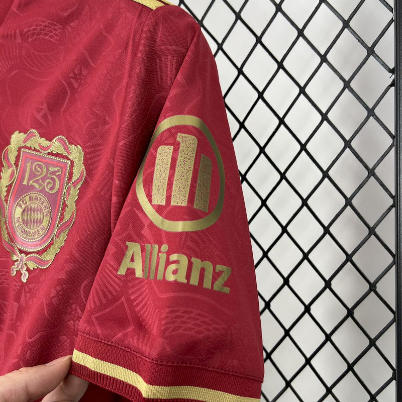 Bayern De Munique 125 anos - Adidas Torcedor Masculina - Edição Especial - Vermelha