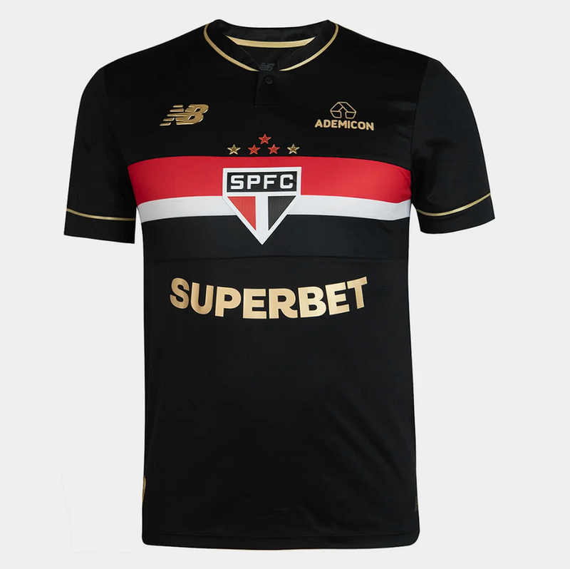 Camisa São Paulo Edição Especial 2025/26 - Versão Jogador Preta