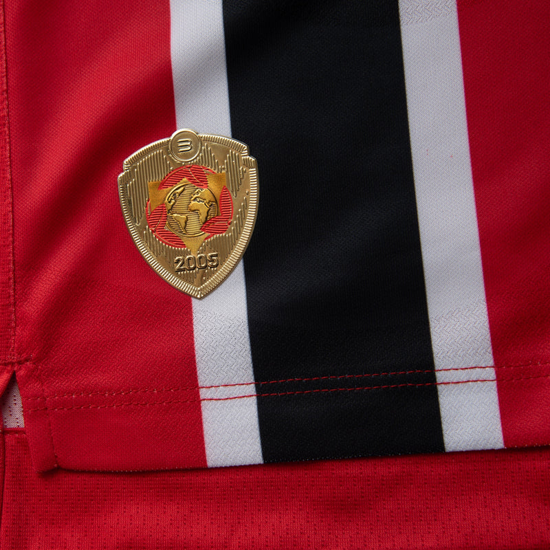 Camisa São Paulo Fora 2025/26 - Versão Jogador Vermelha