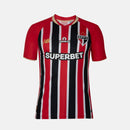 Camisa São Paulo Fora 25/26 - Vermelha Tricolor