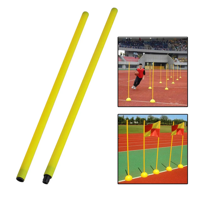 Ferramenta de Treinamento com Poste e Base para Futebol