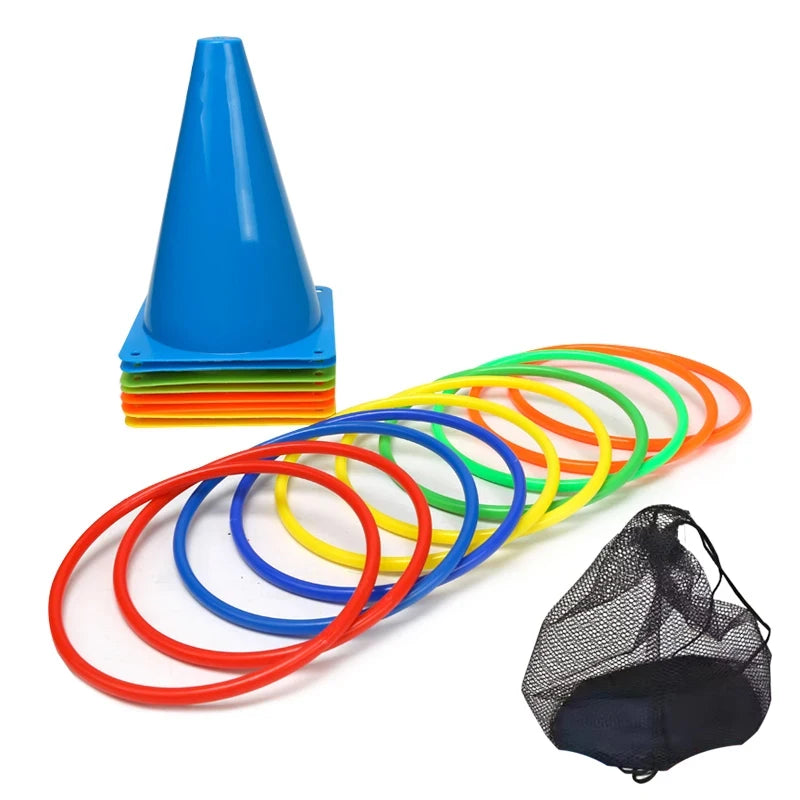 Jogo Divertido de Arremesso de Argolas Infantil