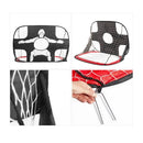 Trave de Futebol Infantil Portátil com Rebound