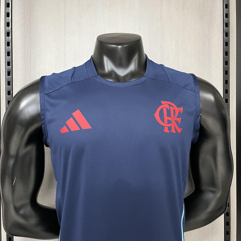 Camisa Regata Flamengo de Treino 25/26 - Azul Escuro